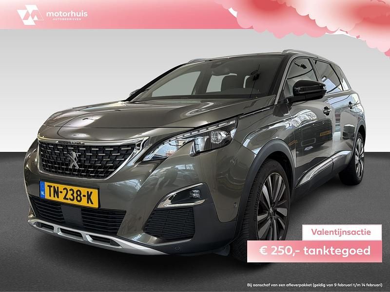 Grijs Occasion 2018 Peugeot 5008 GT-line SUV | € 17.440 (Iets duurder) - Afbeelding 1/4