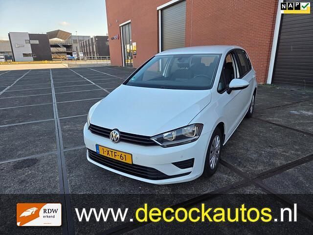 Wit Occasion 2014 VW Golf Sportsvan MPV | € 8.740 (Eerlijke prijs) - Afbeelding 1/4