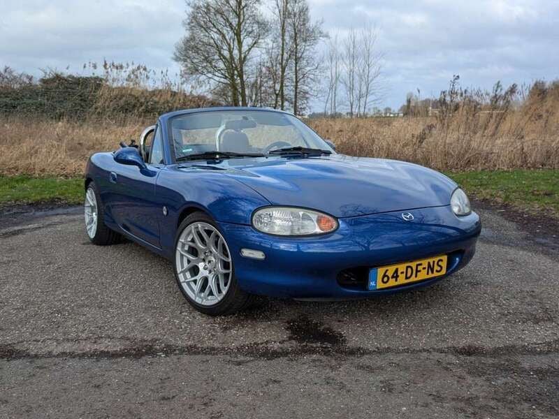 Blauw Gebruikt 1999 Mazda MX5 Cabriolet | € 8.650 (Eerlijke prijs) - Afbeelding 1/4