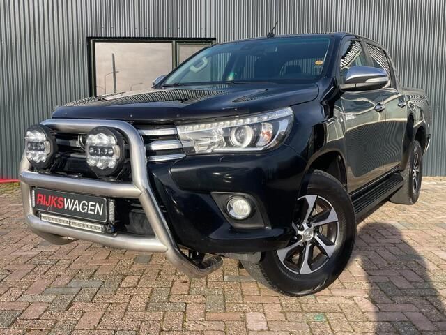 Zwart Gebruikt 2017 Toyota HiLux Executive Pickup | € 34.950 - Afbeelding 1/4