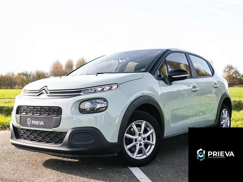 Groen Gebruikt 2020 Citroën C3 Feel Hatchback | € 9.250 (Super prijs) - Afbeelding 1/4