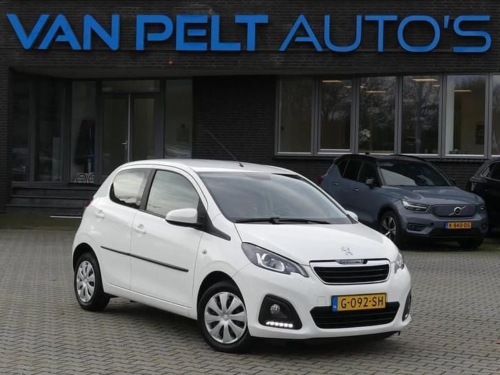 Wit Gebruikt 2020 Peugeot 108 Active Hatchback | € 6.950 (Goede deal) - Afbeelding 1/4