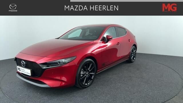 Soul red crystal metallic Gebruikt 2025 Mazda 3 Exclusive-Line Hatchback | € 33.930 - Afbeelding 1/4
