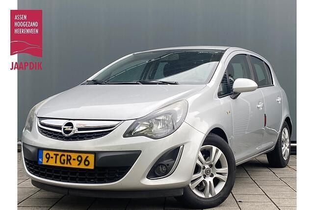 Grijs Gebruikt 2014 Opel Corsa Hatchback | € 6.944 (Eerlijke prijs) - Afbeelding 1/4