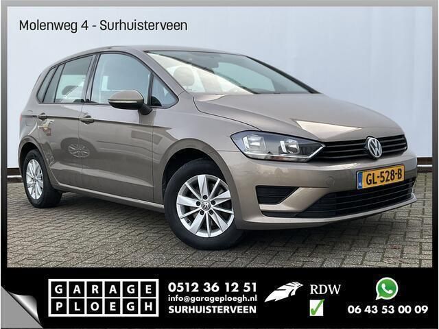 Geel, metallic lak Gebruikt 2016 VW Golf Sportsvan Trendline MPV | € 9.700 (Eerlijke prijs) - Afbeelding 1/4
