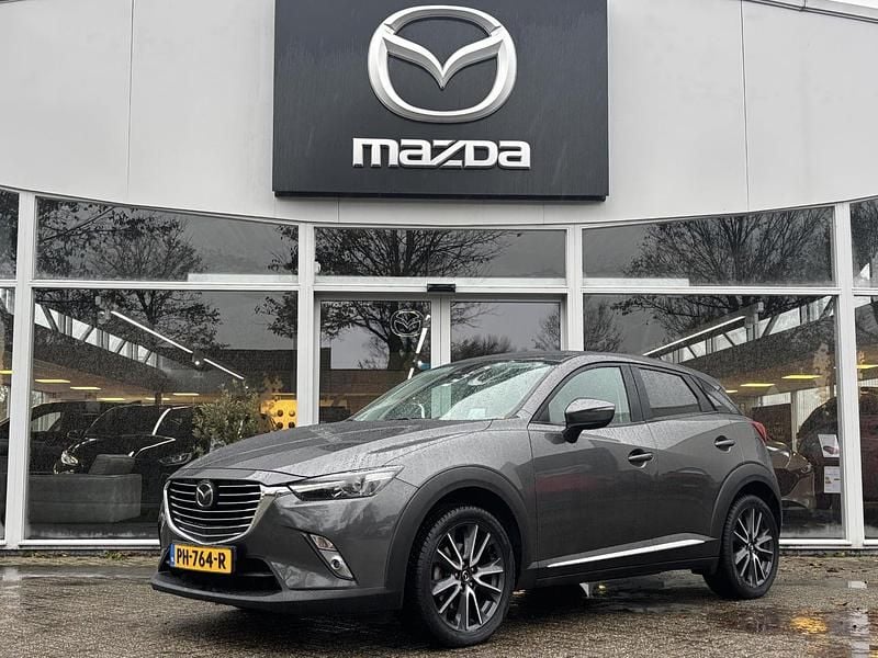 Machine gray Gebruikt 2017 Mazda CX-3 SUV | € 14.950 (Eerlijke prijs) - Afbeelding 1/4