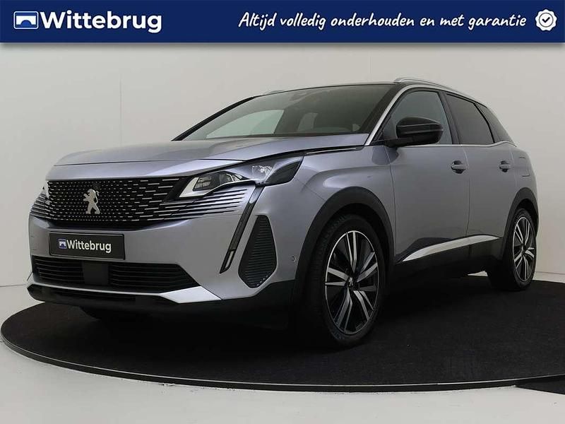 Grijs Gebruikt 2022 Peugeot 3008 Business-Line SUV | € 30.925 (Duur) - Afbeelding 1/3