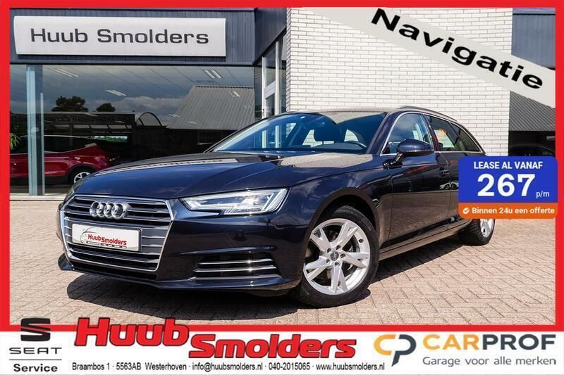 Blauw Gebruikt 2017 Audi A4 Sport Stationwagen | € 20.945 (Super prijs) - Afbeelding 1/4