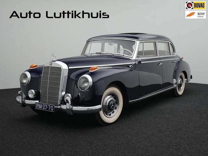 Zwart Gebruikt 1956 Mercedes 300 Sedan | € 50.000 - Afbeelding 1/4