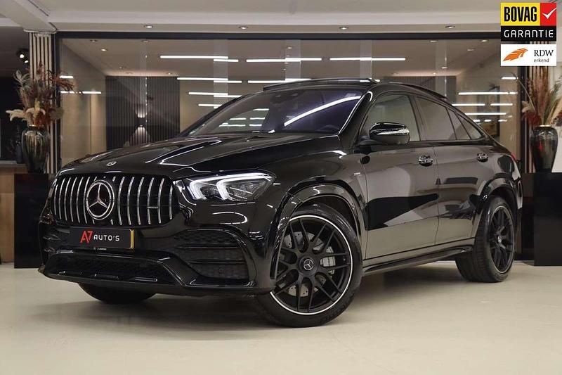 Zwart Gebruikt 2022 Mercedes GLE53 AMG Premium Plus Coupé | € 104.950 - Afbeelding 1/4