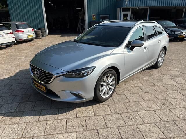 Grijs Gebruikt 2015 Mazda 6 Stationwagen | € 12.500 (Eerlijke prijs) - Afbeelding 1/4