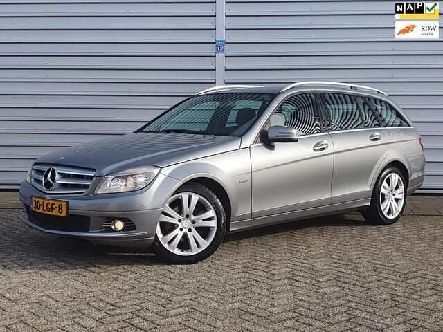 Grijs Gebruikt 2010 Mercedes C180 Stationwagen | € 6.999 (Goede deal) - Afbeelding 1/4