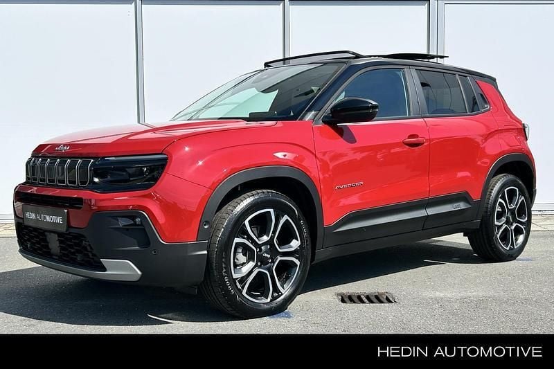 Rood Nieuw 2025 Jeep Avenger Summit SUV | € 35.495 (Goede deal) - Afbeelding 1/4
