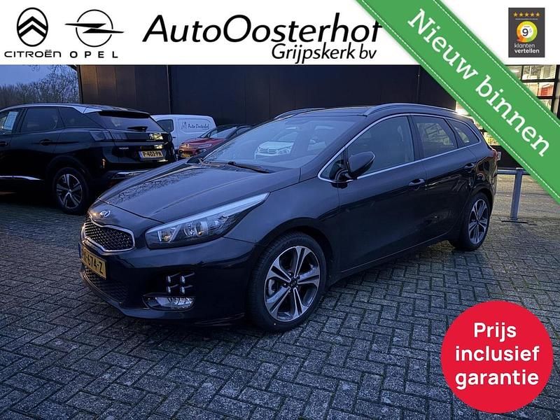 Zwart Gebruikt 2017 Kia Ceed Sportswagon GT-Line Stationwagen | € 12.950 (Eerlijke prijs) - Afbeelding 1/4