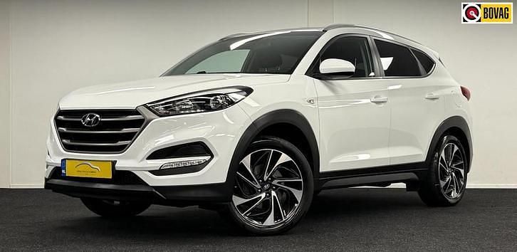 Wit Gebruikt 2018 Hyundai Tucson Premium SUV | € 18.995 (Eerlijke prijs) - Afbeelding 1/3