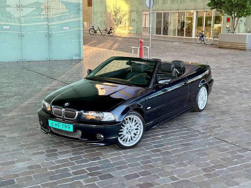 Blauw, metallic lak Gebruikt 2001 BMW 320 Cabriolet M Sport Cabriolet | € 13.950 - Afbeelding 1/4