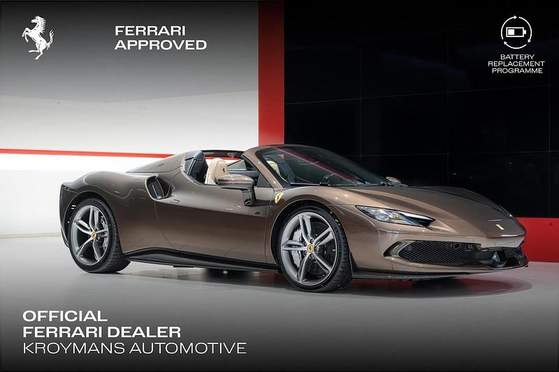 Bruin Nieuw 2025 Ferrari 296 Cabriolet | € 437.907 - Afbeelding 1/4