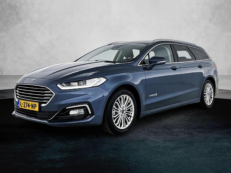 Blauw Occasion 2021 Ford Mondeo Titanium Stationwagen | € 22.720 (Eerlijke prijs) - Afbeelding 1/1