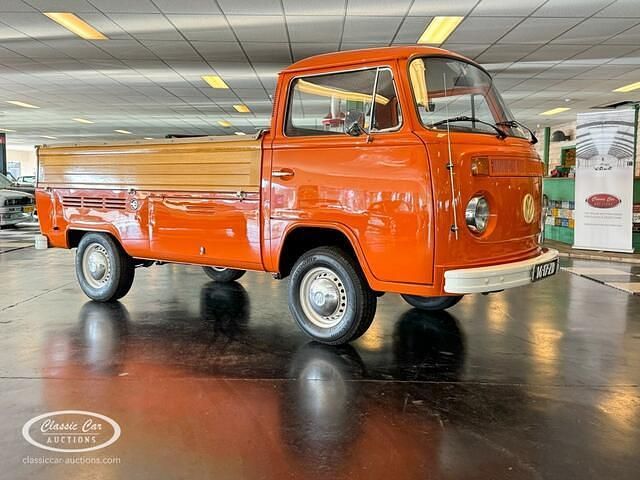 Oranje Gebruikt 1977 VW T2 Van | € 22.000 - Afbeelding 1/4