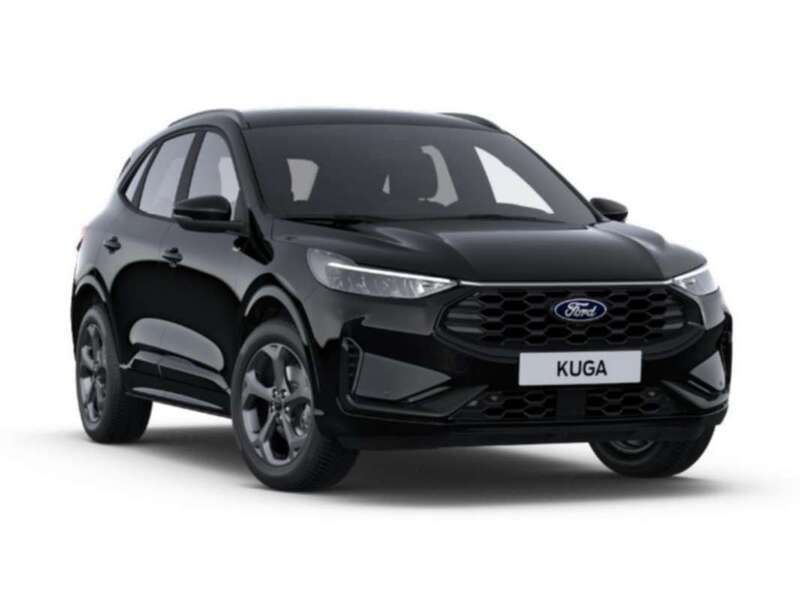 Zwart Nieuw 2025 Ford Kuga ST-Line SUV | € 43.830 (Goede deal) - Afbeelding 1/4