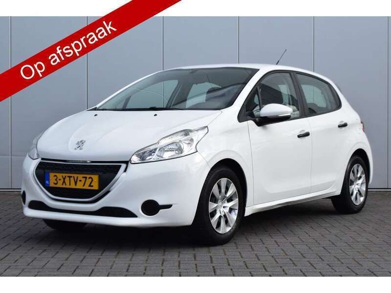 Wit Gebruikt 2014 Peugeot 208 Access Hatchback | € 3.999 (Goede deal) - Afbeelding 1/4
