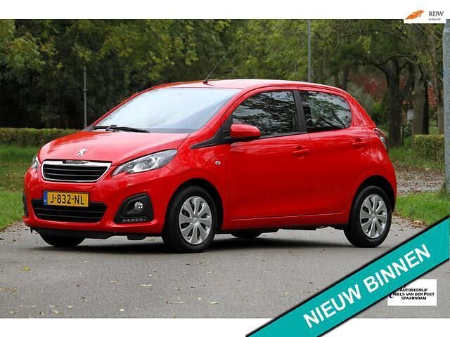 Rood Gebruikt 2020 Peugeot 108 Active Hatchback | € 8.950 (Eerlijke prijs) - Afbeelding 1/4