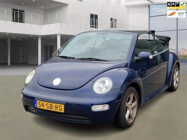 Blauw Gebruikt 2005 VW Beetle Comfortline Cabriolet | € 3.900 (Eerlijke prijs) - Afbeelding 1/4