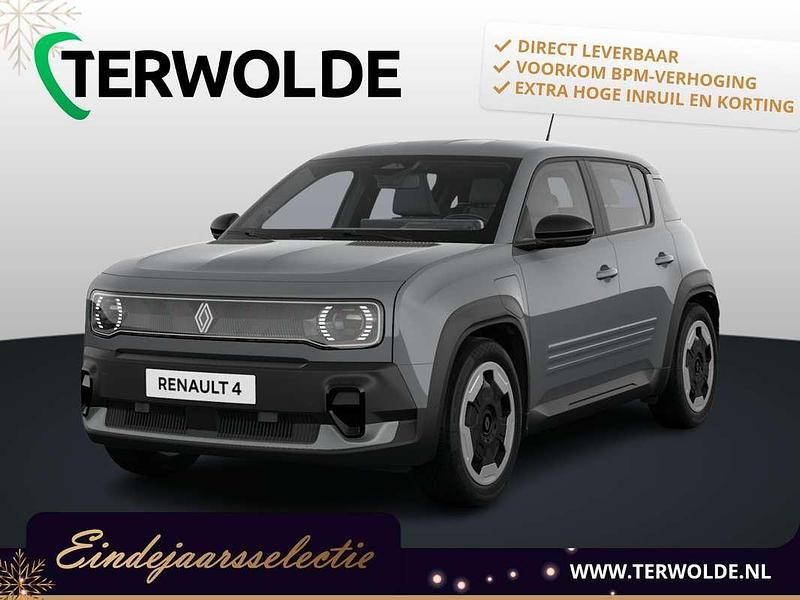 Grijs Nieuw 2025 Renault 4 E-Tech Evolution SUV | € 32.290 (Super prijs) - Afbeelding 1/2