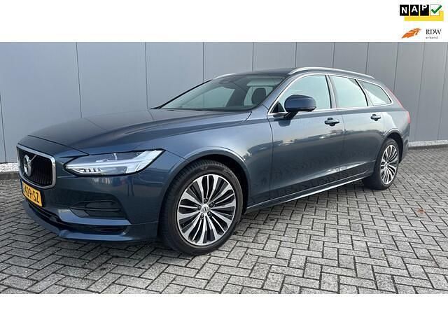 Occasion Volvo V90 Momentum 150 PK (110 kW) 2019 Blauw Stationwagen