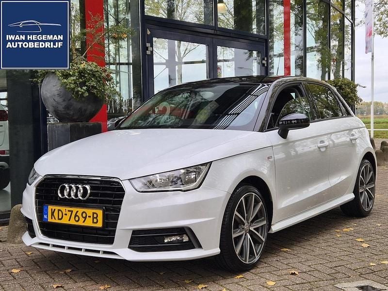 Wit Gebruikt 2016 Audi A1 Sportback S-Line Hatchback | € 11.990 (Eerlijke prijs) - Afbeelding 1/3