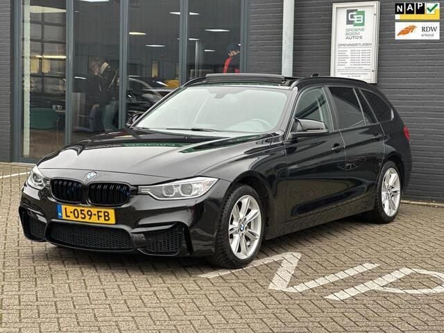 Zwart Gebruikt 2013 BMW 316 Executive Stationwagen | € 11.445 (Goede deal) - Afbeelding 1/4