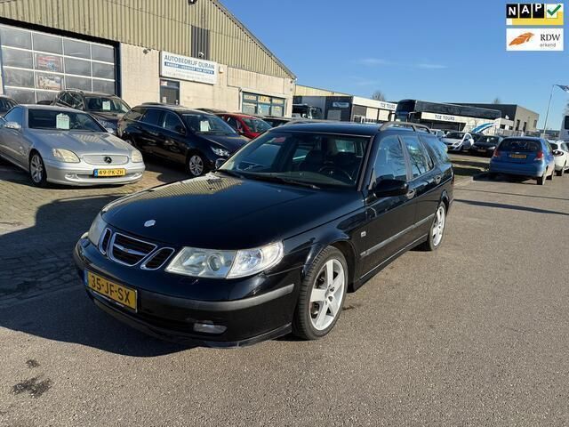 Zwart Gebruikt 2002 Saab 9-5 Aero Stationwagen | € 4.950 (Eerlijke prijs) - Afbeelding 1/4