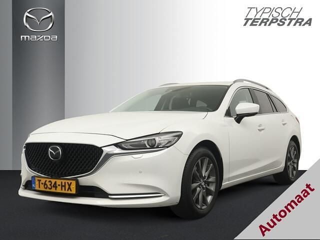 Wit Occasion 2023 Mazda 6 Center-Line Stationwagen | € 29.950 (Eerlijke prijs) - Afbeelding 1/4
