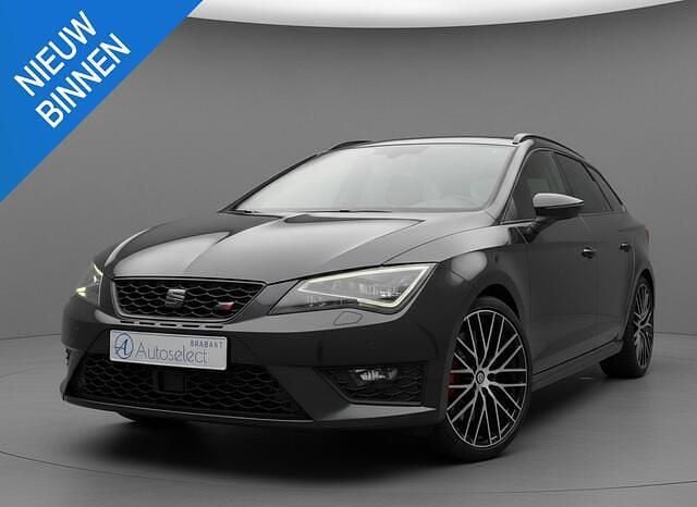 Occasion Seat Leon ST CUPRA 290 PK (213 kW) 2017 Zwart Stationwagen
