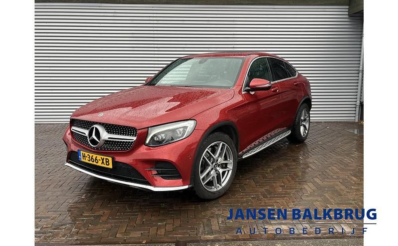 Occasion Mercedes GLC250 Business 211 PK (155 kW) 2020 Rood Coupé