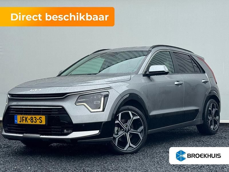 Grijs Gebruikt 2023 Kia Niro Premium SUV | € 29.900 (Super prijs) - Afbeelding 1/4
