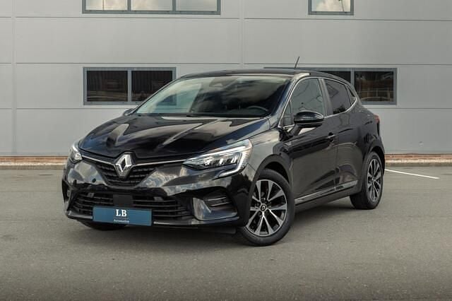 Zwart Gebruikt 2021 Renault Clio V Intens Hatchback | € 13.990 (Eerlijke prijs) - Afbeelding 1/4