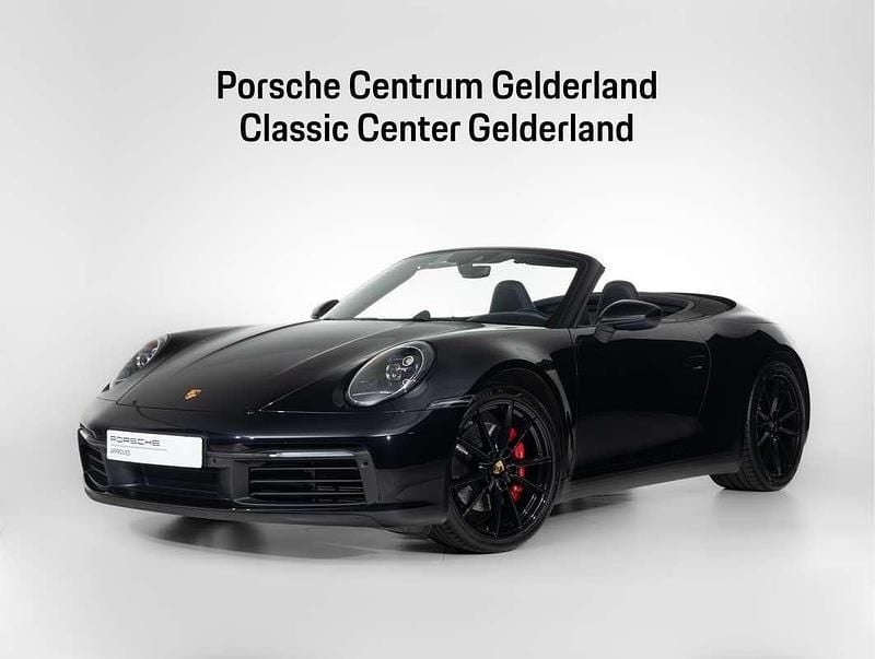 Zwart Gebruikt 2023 Porsche 911 Carrera S Cabriolet Cabriolet | € 184.900 - Afbeelding 1/4