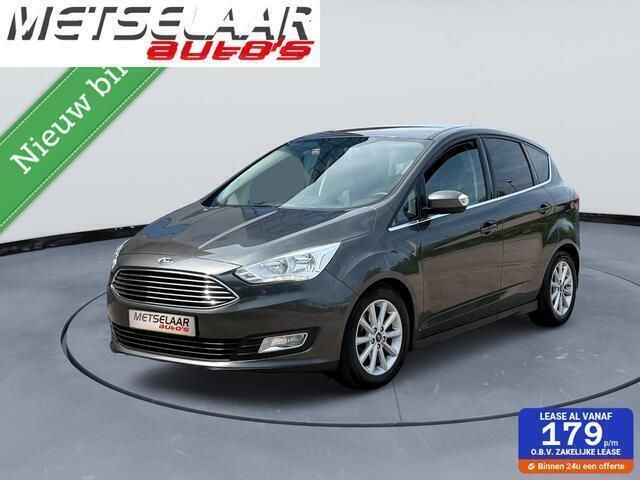 Grijs Gebruikt 2017 Ford C-MAX Titanium MPV | € 10.850 (Eerlijke prijs) - Afbeelding 1/4