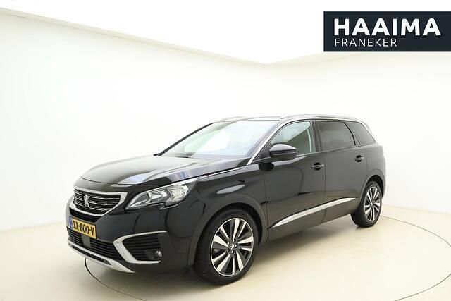 Zwart Occasion 2019 Peugeot 5008 Allure SUV | € 20.950 (Goede deal) - Afbeelding 1/4