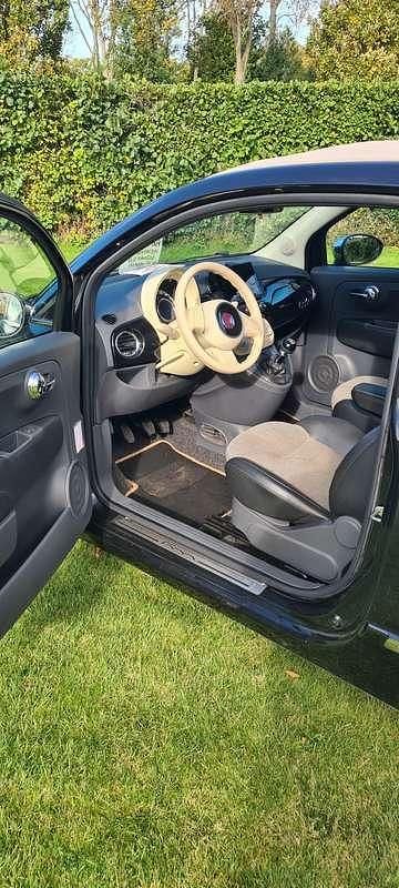 Occasion Fiat 500 Lounge 86 PK (63 kW) 2011 Zwart Hatchback