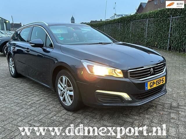 Blauw Gebruikt 2015 Peugeot 508 SW Stationwagen | € 4.999 - Afbeelding 1/4