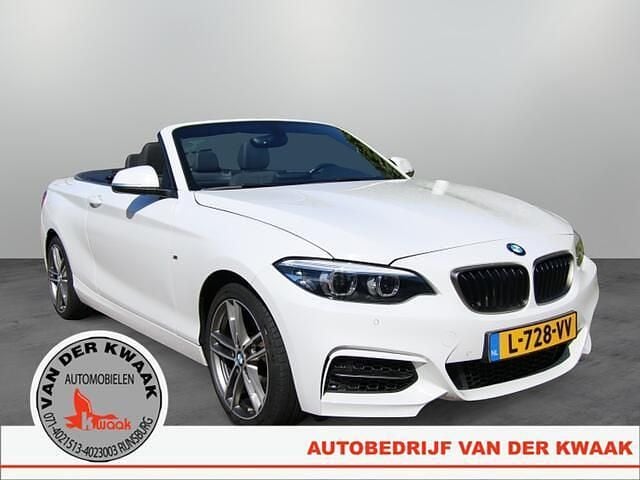 Wit Gebruikt 2019 BMW 218 Executive Cabriolet | € 20.950 (Goede deal) - Afbeelding 1/4