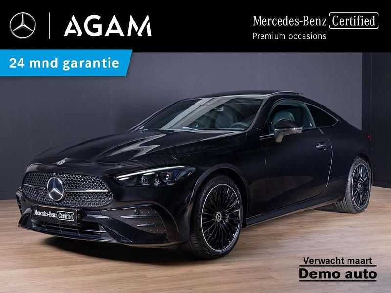 Zwart Occasion 2025 Mercedes CLE300 AMG Line Premium Plus Coupé | € 66.950 - Afbeelding 1/4