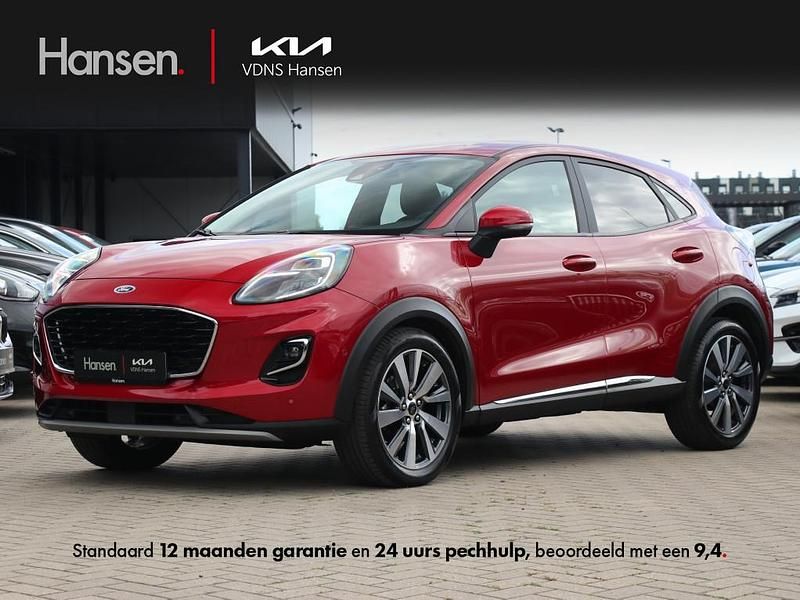 Rood Gebruikt 2022 Ford Puma Gen-E Titanium SUV | € 21.945 (Goede deal) - Afbeelding 1/4