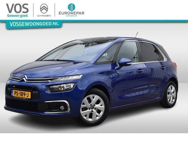 Blauw Gebruikt 2017 Citroën C4 Picasso PureTech MPV | € 12.895 (Eerlijke prijs) - Afbeelding 1/4