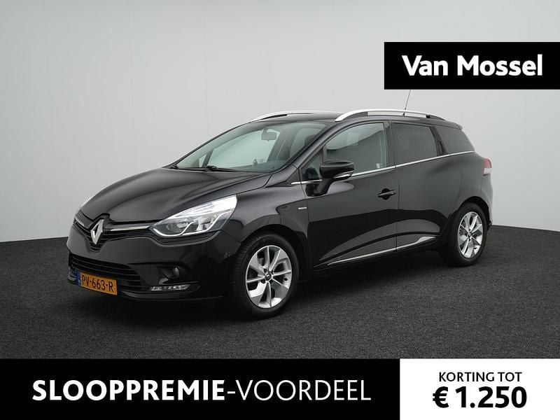 Zwart Gebruikt 2017 Renault Clio GrandTour LIMITED Stationwagen | € 8.900 (Eerlijke prijs) - Afbeelding 1/4