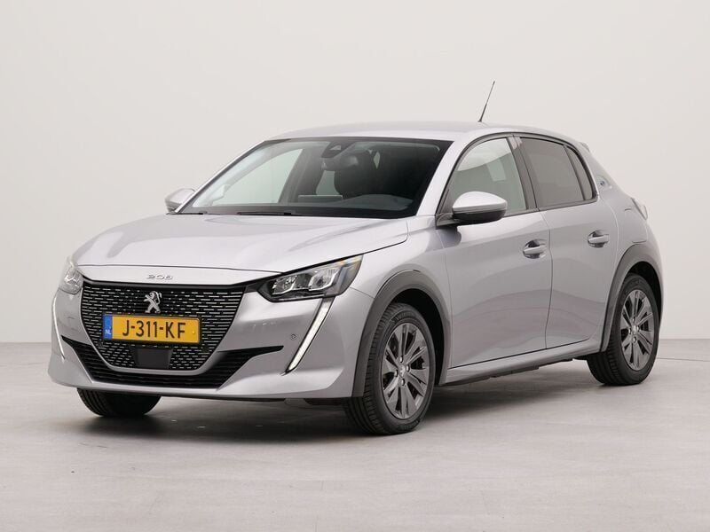 Grijs Gebruikt 2020 Peugeot e-208 Allure Hatchback | € 14.750 (Super prijs) - Afbeelding 1/4