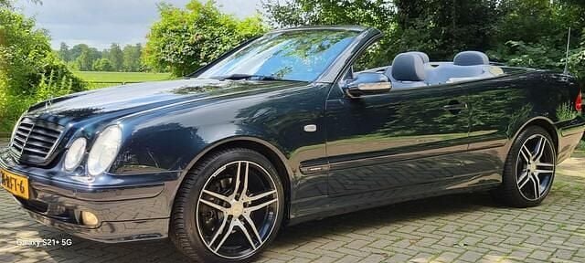 Occasion Mercedes CLK320 Avantgarde 218 PK (160 kW) 2000 Zwart Cabriolet