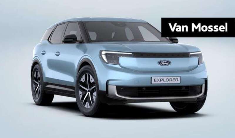 Blauw, metallic lak Nieuw 2025 Ford Explorer Extended Range SUV | € 50.850 (Super prijs) - Afbeelding 1/4